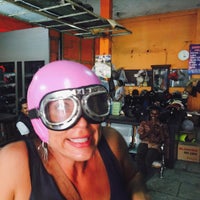 Photo taken at Bali Helmet Gallery by Brian S. on 7/13/2015