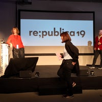 Photo taken at Stage 5 | re:publica by Denis P. on 5/7/2019