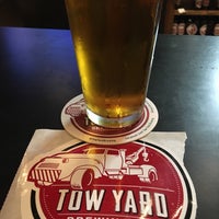 Photo taken at Tow Yard Brewing by Rory H. on 7/23/2017