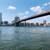 Photo taken at Brooklyn Bridge Park Marina by Dr Ignacio G. on 7/26/2019