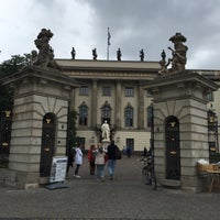 Photo taken at Humboldt-Universität zu Berlin by Alev D. on 7/28/2015