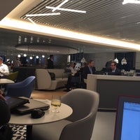 Photo taken at Air France Lounge by Huguette R. on 3/14/2017