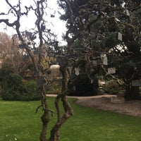 Photo taken at Jardin alpin by Huguette R. on 11/18/2017
