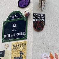 Photo taken at Rue de La Butte aux Cailles by Huguette R. on 8/23/2020