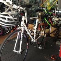 Photo taken at Kian Seng Heng Bicycle Trader by Paul B. on 11/4/2012