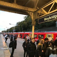 Photo taken at Weybridge Railway Station (WYB) by Emiel H. on 11/8/2019