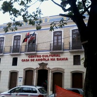 Photo taken at Centro Cultural Casa de Angola na Bahia by Ulisses S. on 7/14/2014