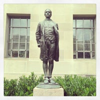 Photo taken at Nathan Hale Statue by Brad L. on 7/28/2013