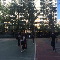 Photo taken at Basketball court abac huamak by singleelle on 11/12/2016