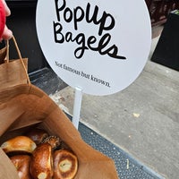 Photo taken at PopUp Bagels by Jating on 12/23/2023