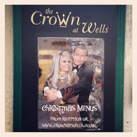 Photo taken at The Crown at Wells by Tony S. on 11/20/2012