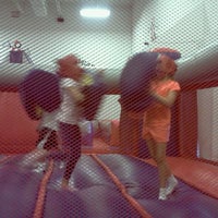 Photo taken at BounceU by kelly p. on 7/12/2013