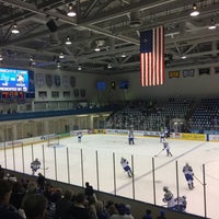 Photo taken at Cadet Field House Ice Arena by Maureen G. on 1/28/2017