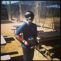 Photo taken at Combat Zone Paintball &amp;amp; The Zombie Apocalypse Experience by Rachel H. on 4/14/2013