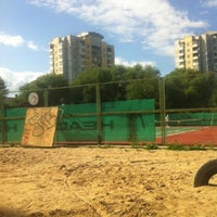 Photo taken at Теннисный корт by Кристина on 7/17/2012