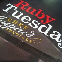 Photo taken at Ruby Tuesday by Your Downtown Gal on 5/16/2012