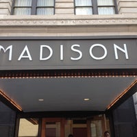 Photo taken at Madison Hotel by Maddie on 8/15/2012