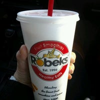Photo taken at Robeks Fresh Juices &amp;amp; Smoothies by Jenna R. on 2/15/2012