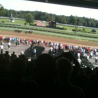 Photo taken at Saratoga Racetrack Grandstand Information Booth by Nina on 8/8/2012