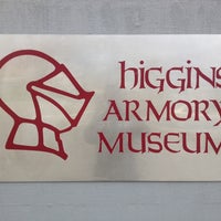 Снимок сделан в Higgins Armory Museum пользователем Edwina H. 3/24/2012