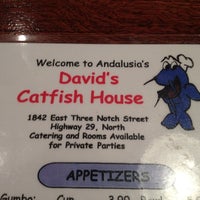 Photo taken at David&amp;#39;s Catfish House - Andalusia by Bart L. on 5/8/2012