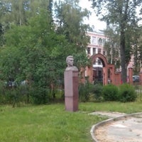 Photo taken at Литературный сквер by Анатолий М. on 7/18/2012