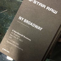 g star broadway