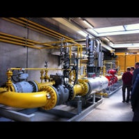 Photo taken at Kraftwerk Simmering by SAV on 4/19/2012