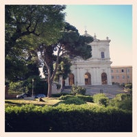 Photo taken at Piazza San Gregorio by Chris P. on 5/18/2012