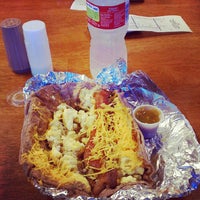 Photo taken at Bronco Burritos by Emma B. on 5/31/2012
