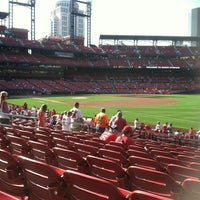 Photo taken at Firstbase Line Busch  Section 136 by Adam C. on 7/4/2012