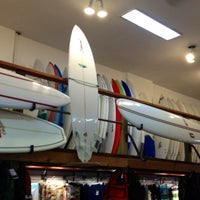Photo taken at Long Beach Surf Shop by xine on 8/12/2012