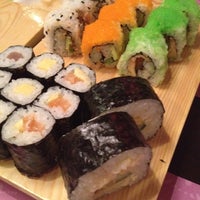 Photo taken at Sushi Qube by Peter T. on 7/3/2012