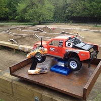 Photo taken at Fort Knox Park RC Track by Kyri S. on 5/5/2012