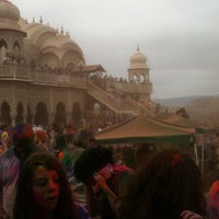 Photo taken at Krishna Temple by Mark D. on 3/25/2012