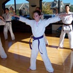 Photo taken at Seichou Karate Old Town by Richard R. on 3/12/2012