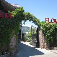 Photo taken at Cafe Flowers by Georgia P. on 6/24/2012