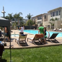 Photo taken at NoHo Commons Pool House by Taylor B. on 7/4/2012