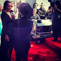 Photo taken at MTV Movie Awards Red Carpet by Jeff C. on 6/4/2012