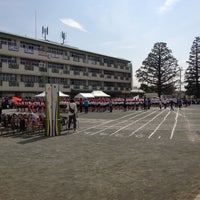 Photo taken at 狛江市立緑野小学校 by masaki y. on 5/25/2012