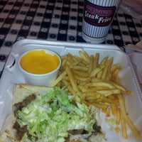 Photo taken at Philadelphia Steak &amp;amp; Fries by Mallorie L. on 3/27/2012