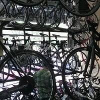 Photo taken at Tread Bike Shop by Lori L. on 7/1/2012