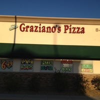 Photo taken at The Original Graziano&amp;#39;s Pizza Restaurant by Scott R. on 3/16/2012