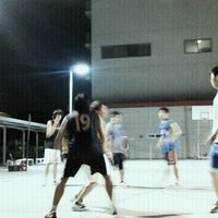 Photo taken at Basketball Court @ Thai-Nichi Institute of Technology by Takkun L. on 3/2/2012