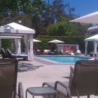 Photo taken at Poolside  @ Luxe Hotel on Sunset by Benjamin P. on 6/17/2012