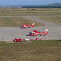 Photo taken at Oradea International Airport (OMR) by Luci F. on 8/21/2012