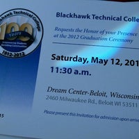 Photo taken at Blackhawk Technical College by Dominic A. on 3/20/2012