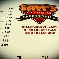 Photo taken at Sam&amp;#39;s Sports Grill by Tammytha B. on 8/18/2012