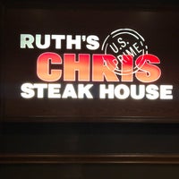 Photo taken at Ruth&amp;#39;s Chris Steak House by Andre M. on 4/12/2018
