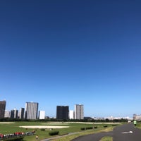 Photo taken at 大田区多摩川緑地管理事務所 by Murakawa Y. on 10/2/2021